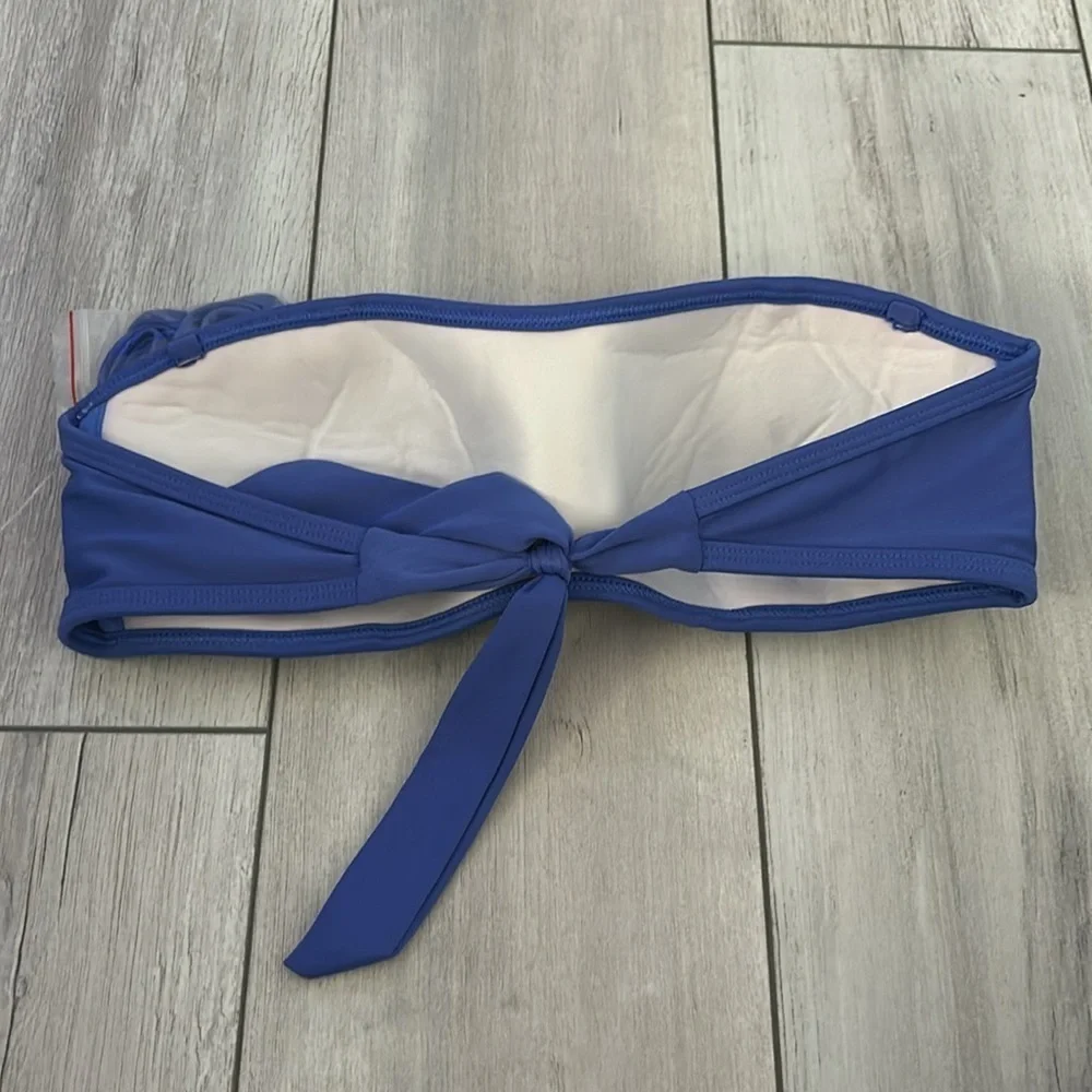 Xhilaration crochet bandeau swim bikini top size small